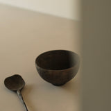 Glenn Dane 'Hand carved spoon from storm fallen Judas, with botanical dye'