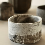 Glenn Dane 'Hollowed cup from sustainably sourced oak, with iron oxide & local chalk pigment finish'