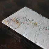 Asaho Kamiya 'Kaishi Dessert Plate 菓子皿 懐紙型 27a'