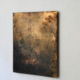 Masaaki Iwasa 'Brass Glazed Ceramic Plaque I'