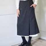 Album di Famiglia Double Wrap Skirt In Slate #32_28