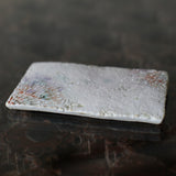 Asaho Kamiya 'Kaishi Dessert Plate 菓子皿 懐紙型 27f'