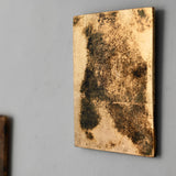 Masaaki Iwasa 'Brass Glazed Ceramic Plaque II'