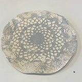 Fliff Carr lace plate