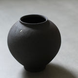 Will Papworth 'Black Moon Jar with Inlaid Porcelain'