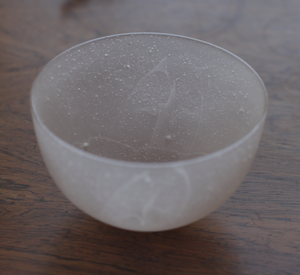 Celia Dowson Water Bowl in apricot mist
