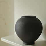 Will Papworth 'Black Moon Jar with Inlaid Porcelain'