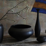 Kenta Anzai 'Sculptural Porcelain and Urushi Vessel 22'