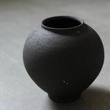 Will Papworth 'Black Moon Jar with Inlaid Porcelain'