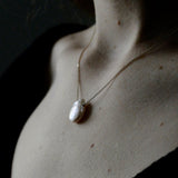 Florence Hill Freshwater Pearl 16'' 9ct Yellow Gold Chain - Pearl 4.1