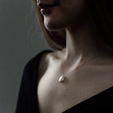 Florence Hill Freshwater Pearl 16'' 9ct Yellow Gold Chain - Pearl 4.1