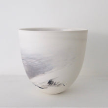 Celia Dowson Large Seascape Porcelain Vessel (44)