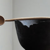 Takahashi McGil shiro-urushi lime bowl and cherry spoon