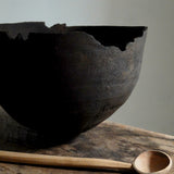 Takahashi McGil shiro-urushi lime bowl and cherry spoon