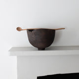 Takahashi McGil shiro-urushi lime bowl and cherry spoon