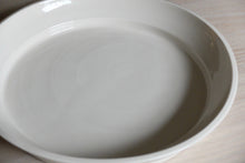 Carina Ciscato large shiny porcelain constructed plate