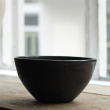 Sofie Berg Stoneware Tea Bowls with Black Glaze