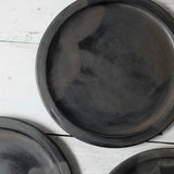 Sofie Berg Stoneware Plates with Black Glaze