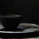 Sofie Berg Stoneware Plates with Black Glaze