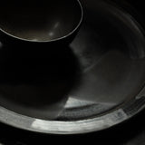 Sofie Berg Stoneware Plates with Black Glaze