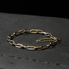 Marina Spyropoulos 9K Yellow Gold Hand Forged Chain Bracelet