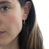 Ram Rijal Sapphire and 22 ct Gold Earrings 35