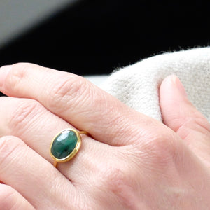 Ram Rijal Emerald ring