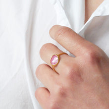 Ram Rijal Pink Sapphire ring