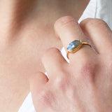 Ram Rijal Labradorite Ring