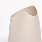 Ashraf Hanna 'Off White Vessel with Undulating Rim'