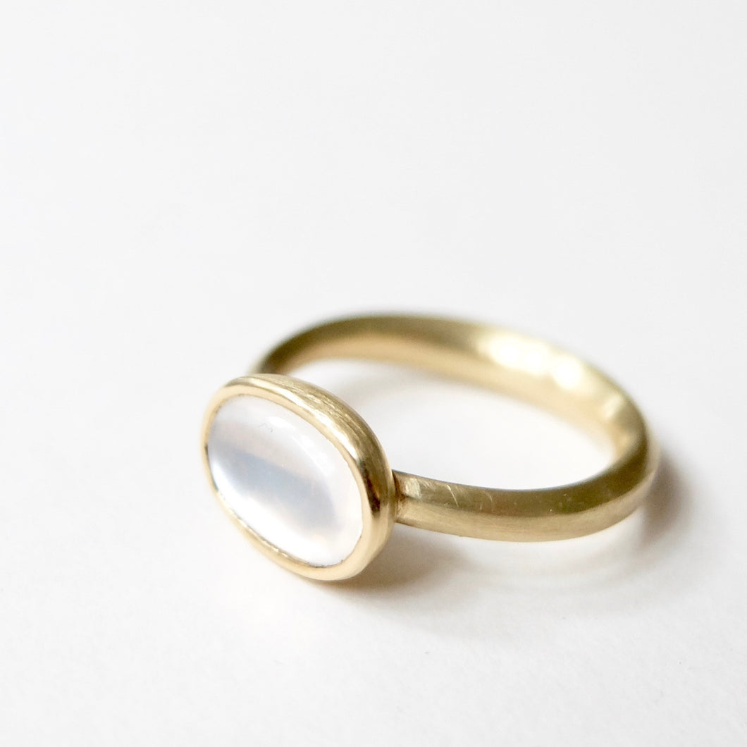 Kerry Seaton White light moonstone ring