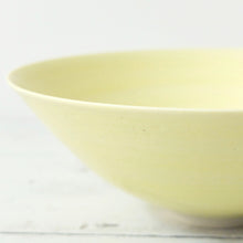 Peter Wills Yellow Porcelain Bowl 17