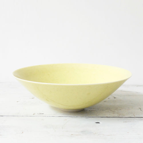 Peter Wills Yellow Porcelain Bowl 11