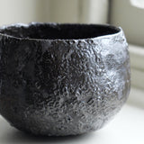 Annette Lindenberg 'Volcanic splatters' Tea Bowl 2