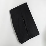 Pacha Design Organic tray with scars & cracks in Burnt English Oak with brass feet 26