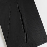 Pacha Design Organic tray with scars & cracks in Burnt English Oak with brass feet 26