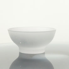 Celia Dowson Rhossili Glass small bowl in misty grey