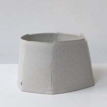 Carina Ciscato Low coloured constructed pot
