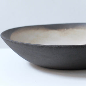 Jennifer Morris 'Resilience' Black stoneware bowl, 34
