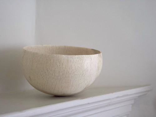 Jayne Armstrong Whitened Oak Bowl Form